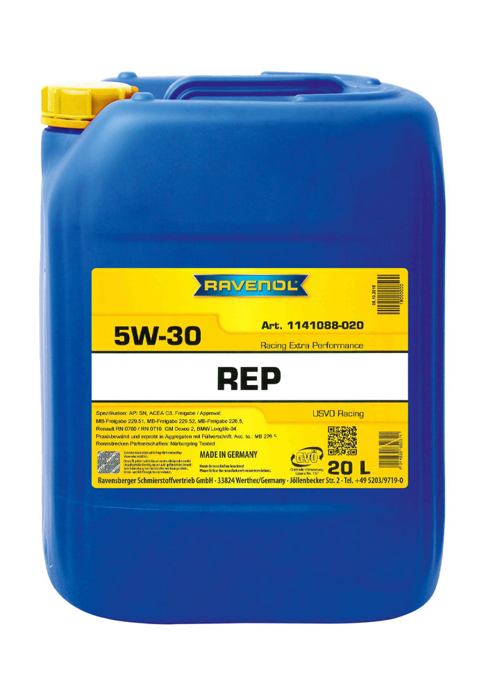 Ravenol REP Racing Extra Performance. SAE 5W-30 - VALLEJO RACING - Ravenol