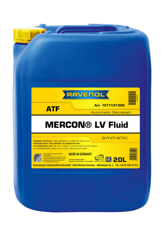 RAVENOL ATF MERCON® LV Fluid